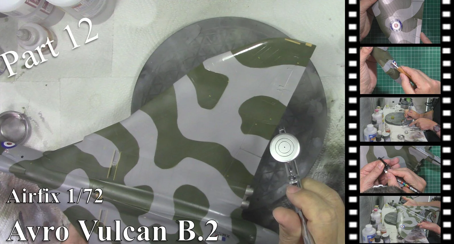 Airfix 1/72 Vulcan Video Build Part 12