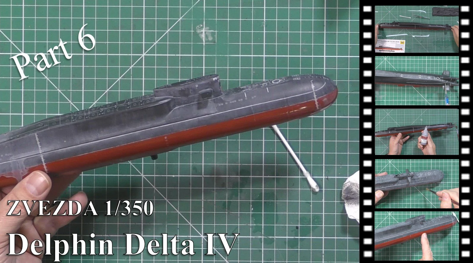 Zvezda 1/350 Delta IV Video build Part 6