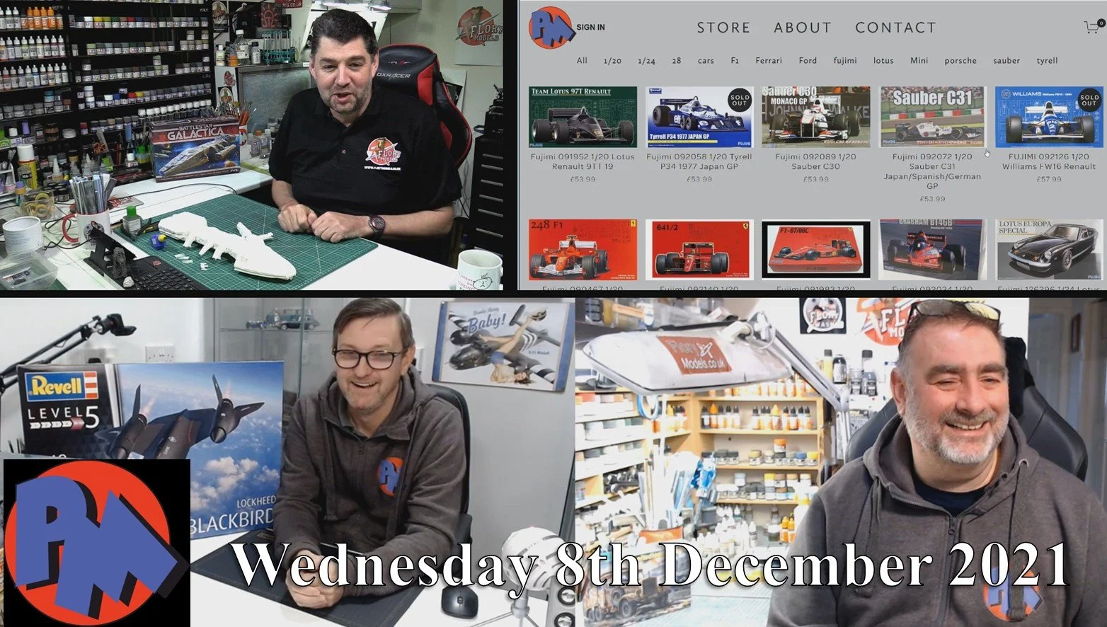 PM Models show 8th December 2021