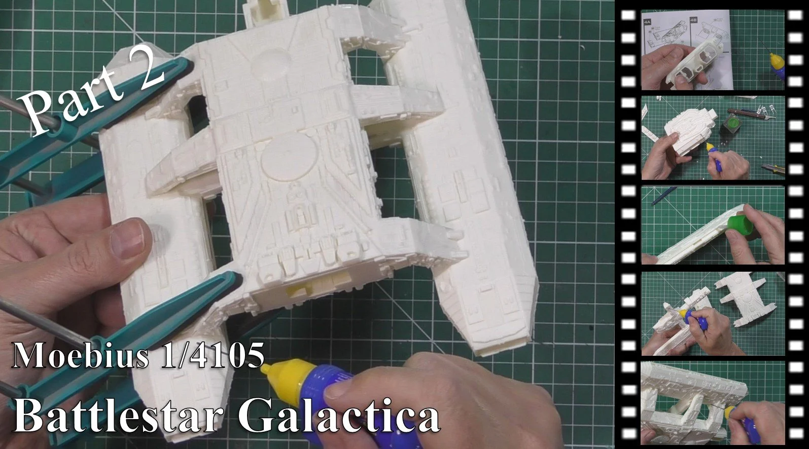 Moebius 1/4105 Battlestar Galactica Part 2