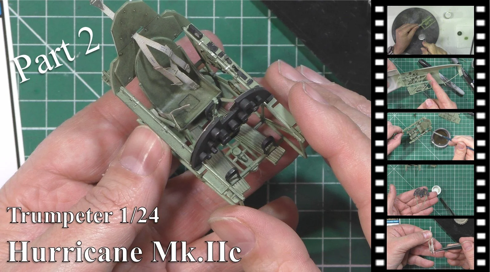 Trumpeter 1/24 Hurricane Mk.IIC Video Build Part 2