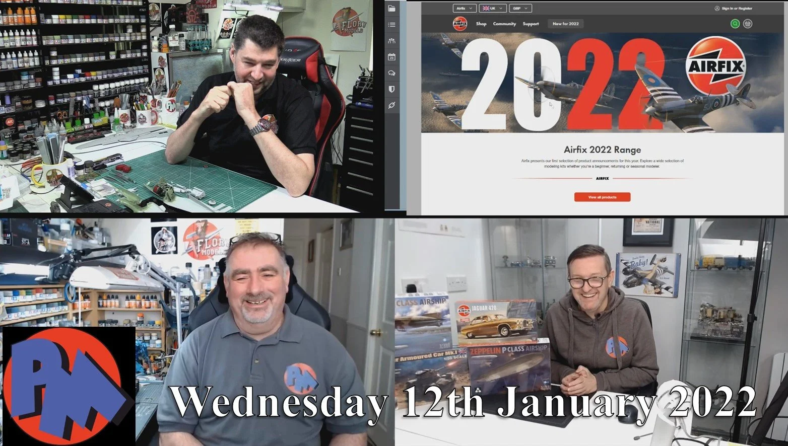 PM Models show 12th January 2022