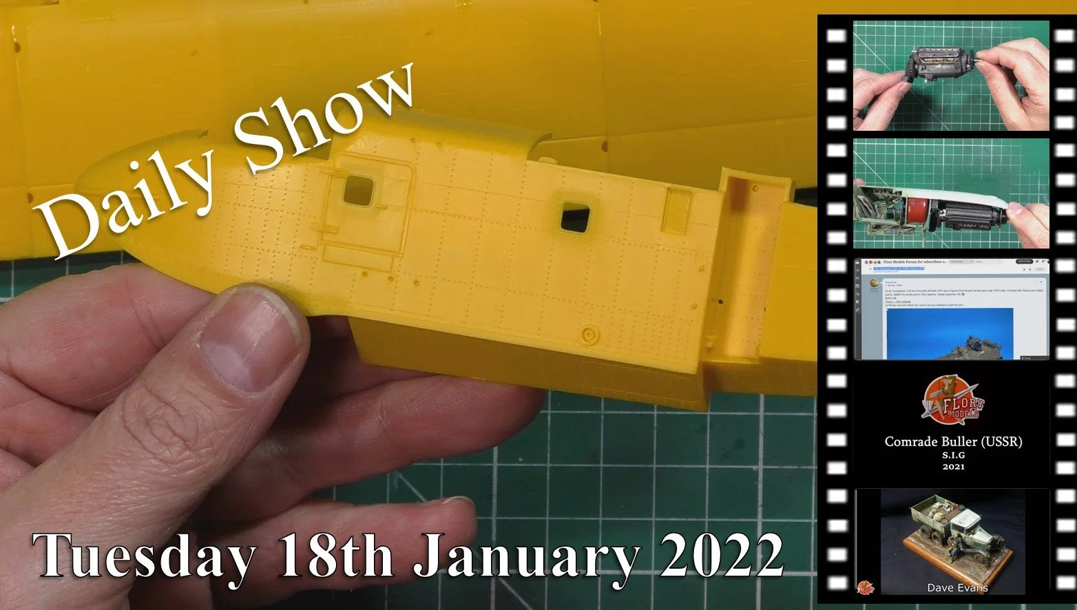 Daily Show Tuesday 18th January 2022