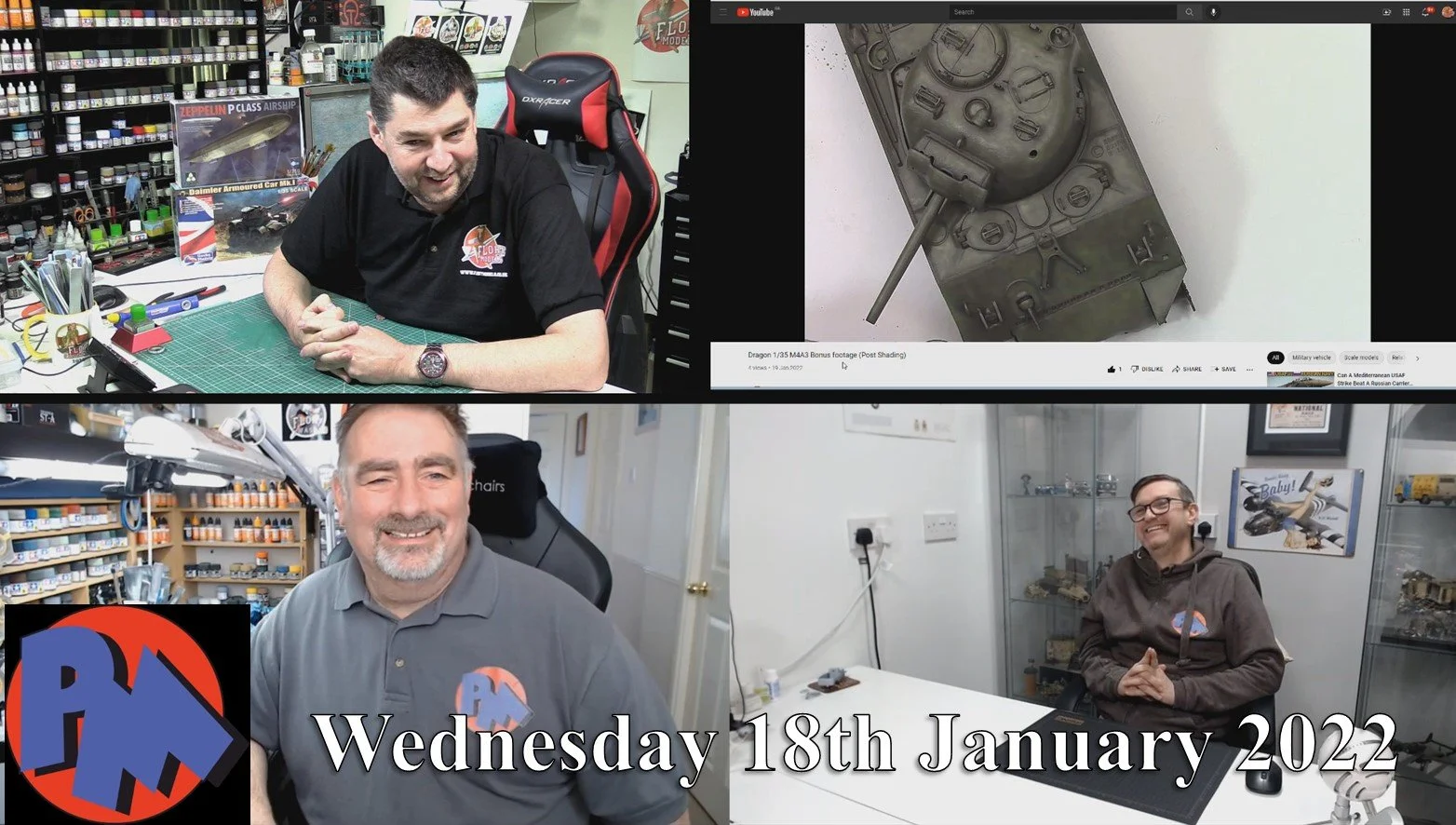 PM Models show 18th January 2022