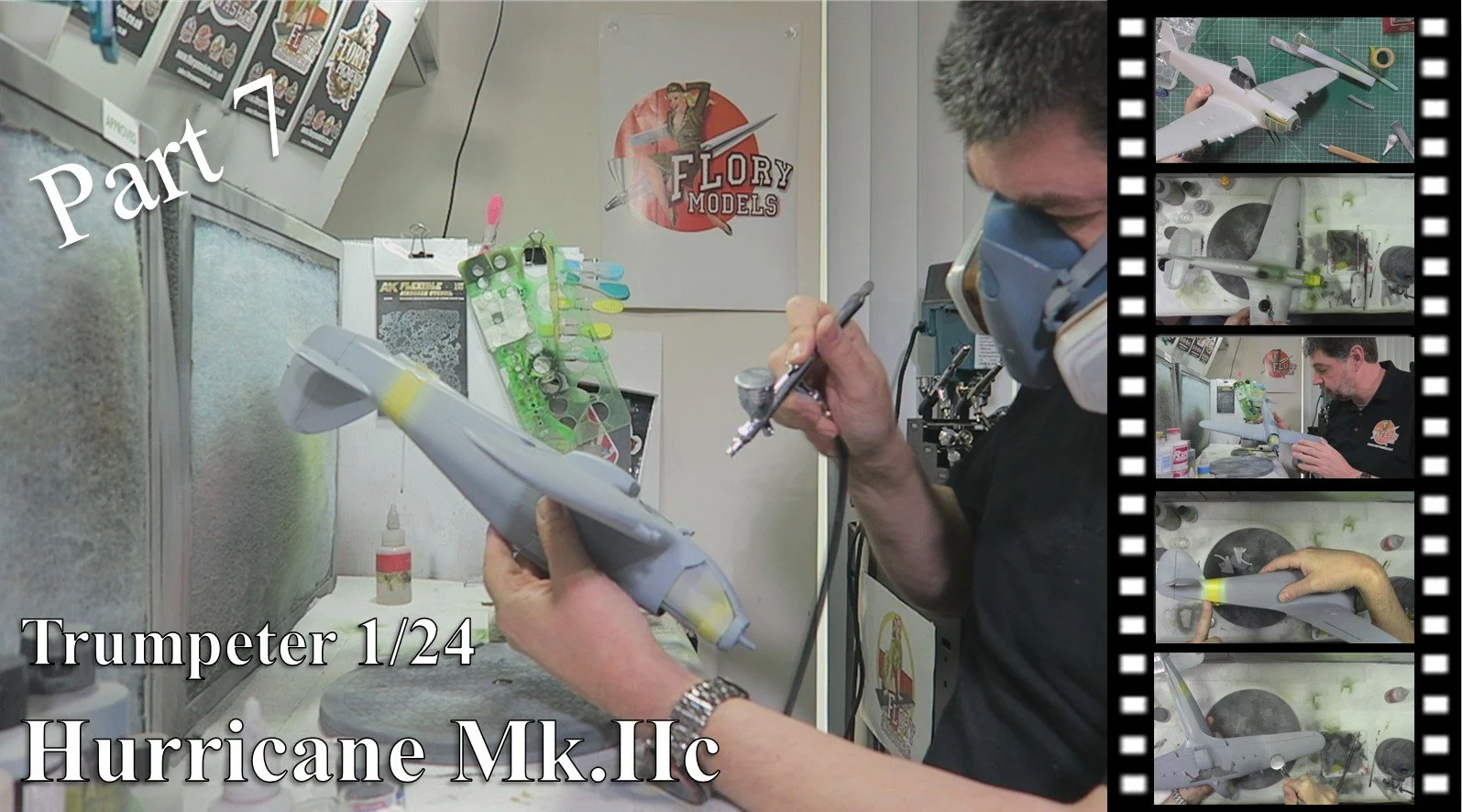 Trumpeter 1/24 Hurricane Mk.IIC Video Build Part 7