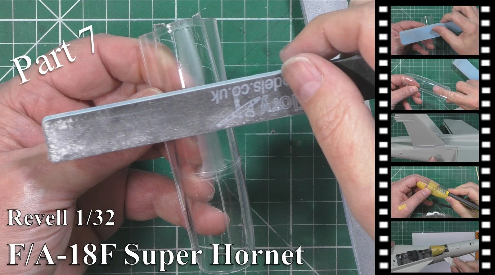 Revell 1/32 F/A-18F Super Hornet Video Build Part 7