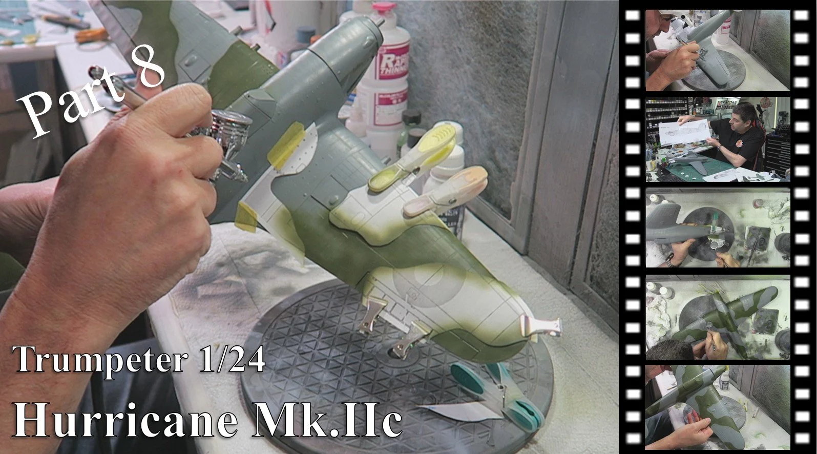 Trumpeter 1/24 Hurricane Mk.IIC Video Build Part 8