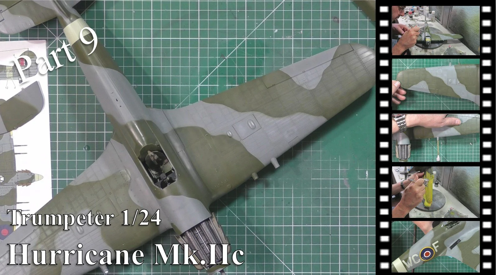 Trumpeter 1/24 Hurricane Mk.IIC Video Build Part 9