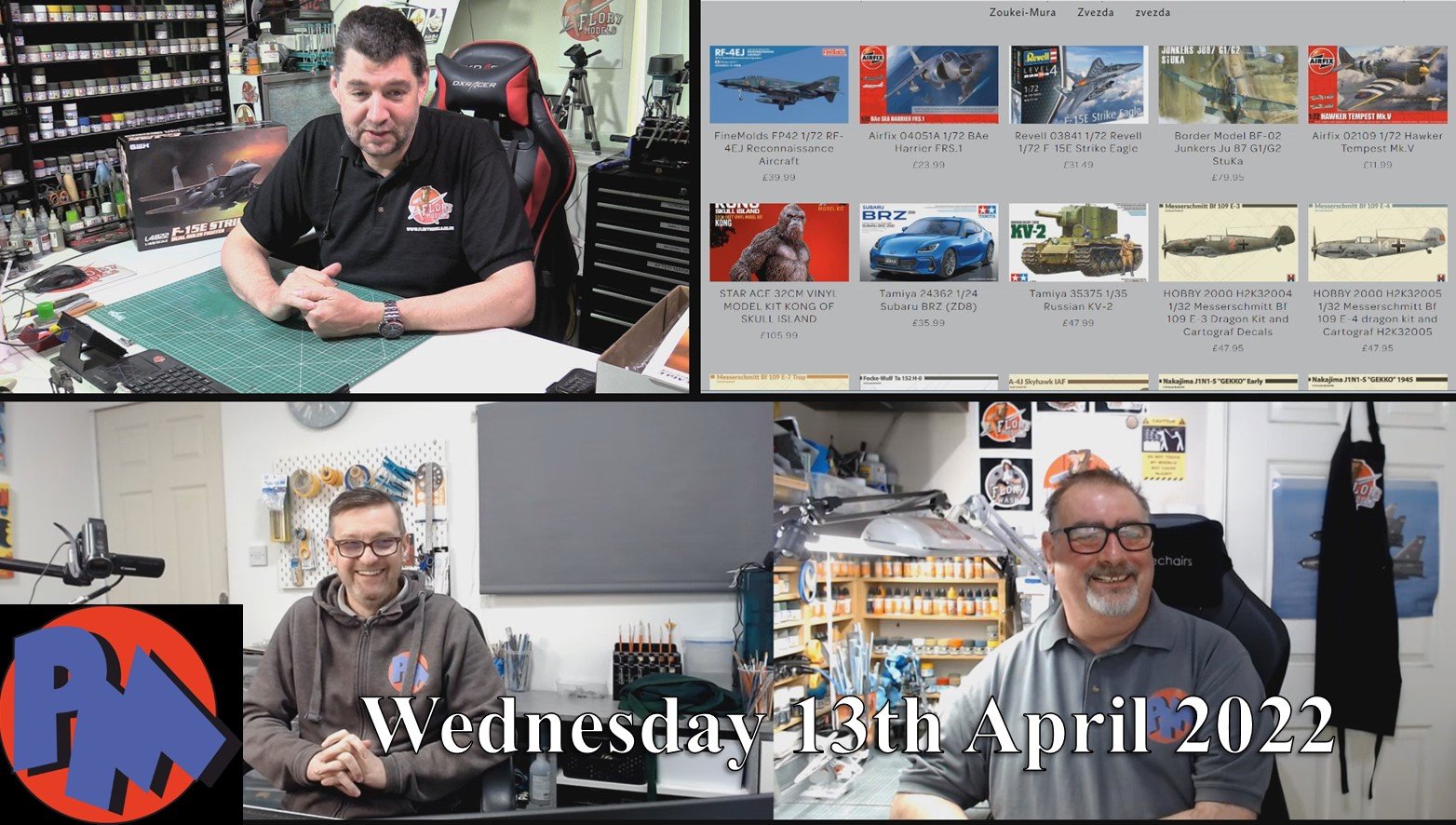 PM Models show 13th April 2022