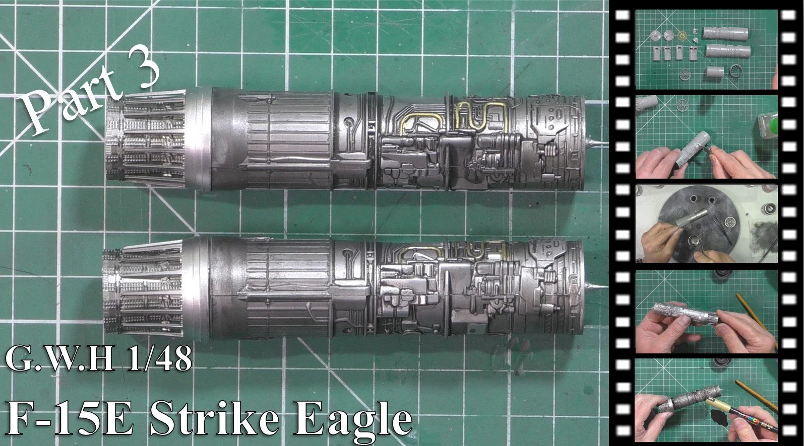 GWH 1/48 F-15E Strike Eagle Video Build Part 3
