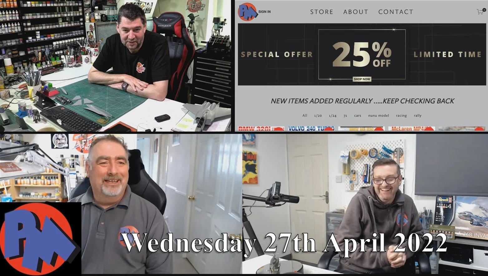 PM Models show 27th April 2022