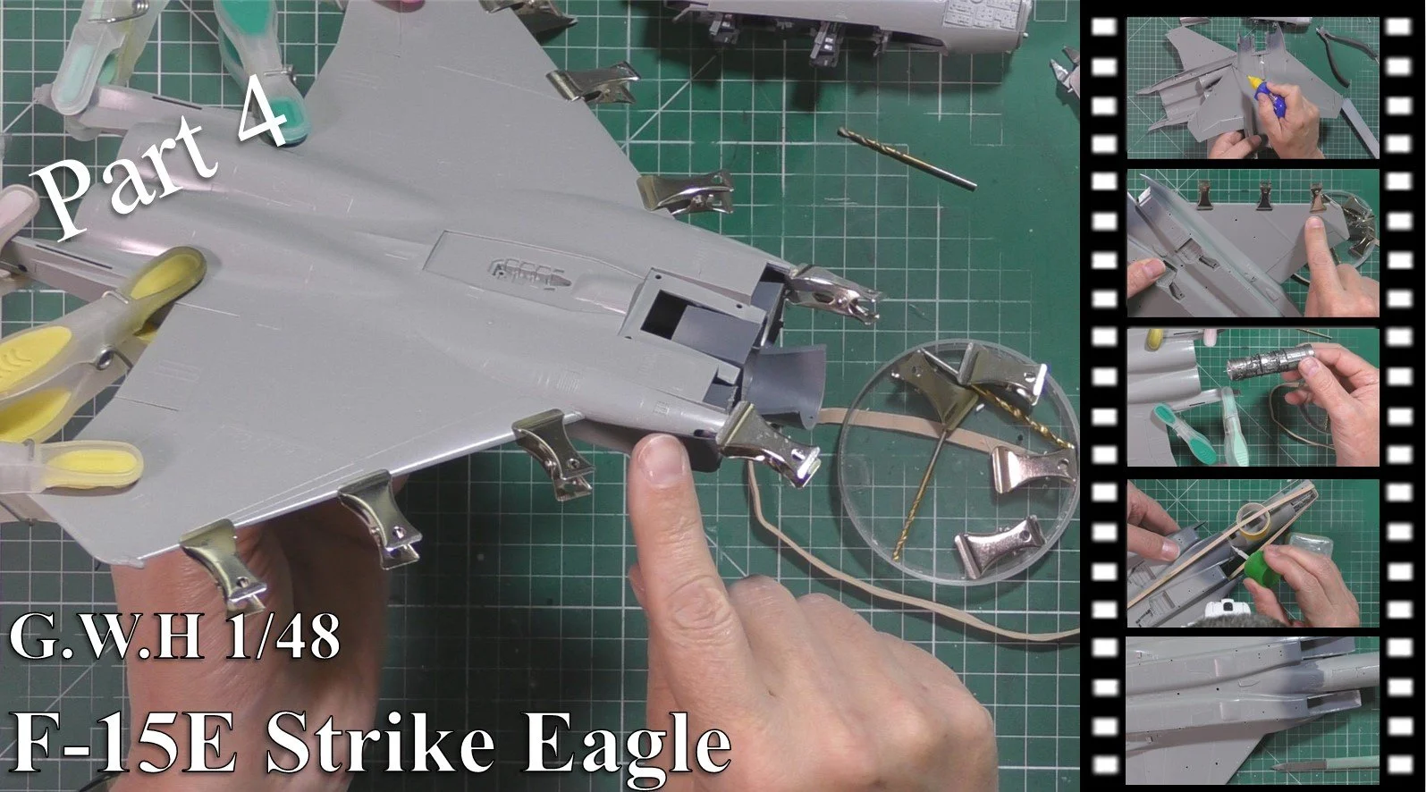 GWH 1/48 F-15E Strike Eagle Video Build Part 4