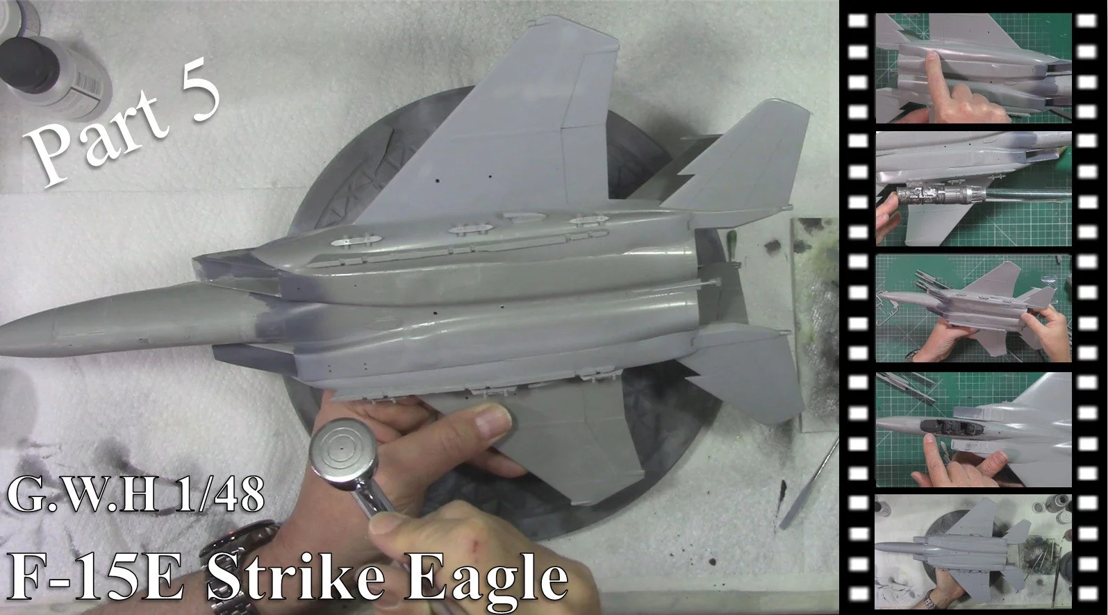 GWH 1/48 F-15E Strike Eagle Video Build Part 5