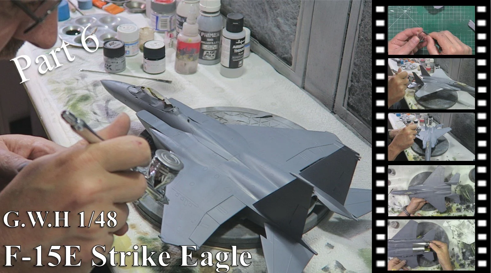 GWH 1/48 F-15E Strike Eagle Video Build Part 6