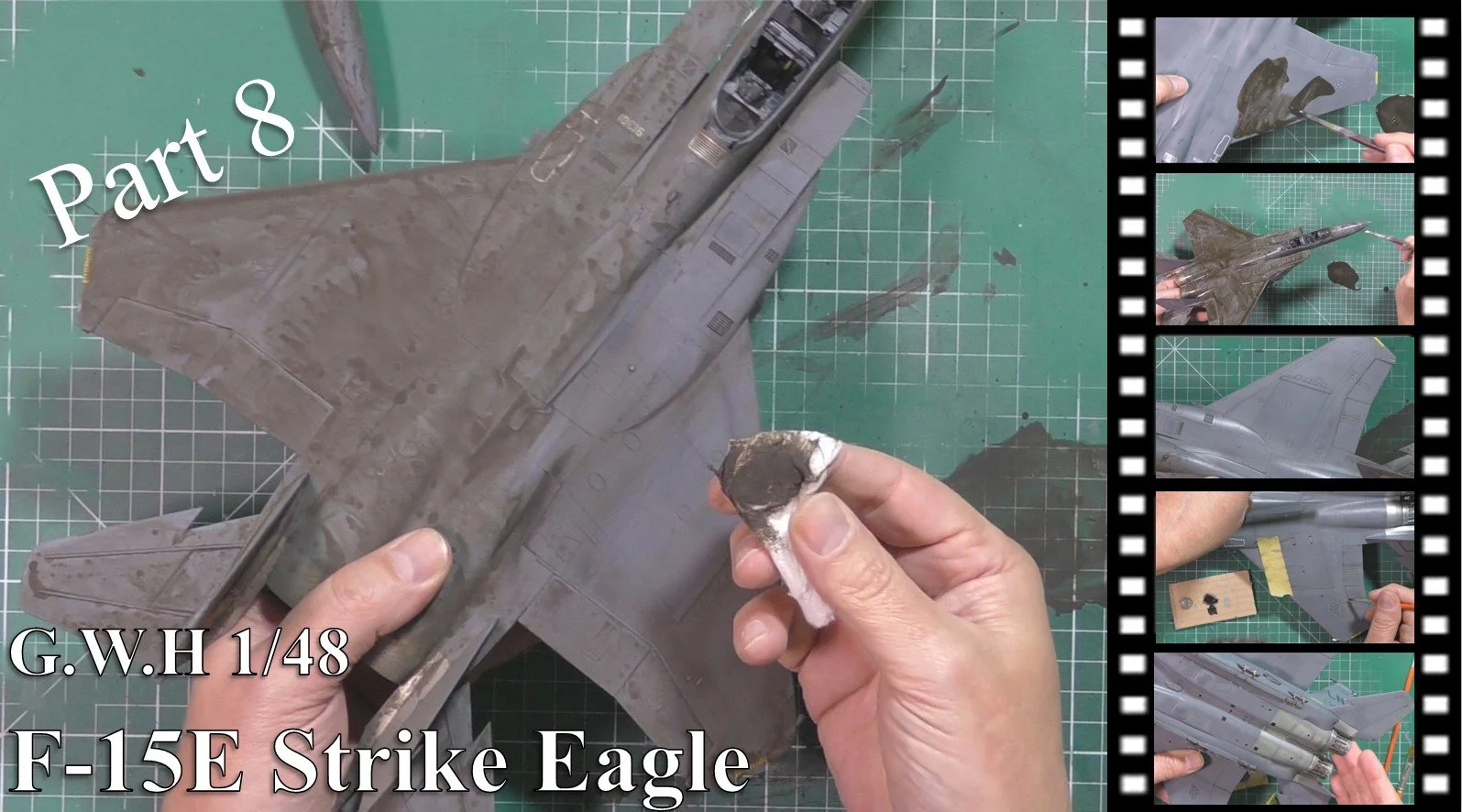 GWH 1/48 F-15E Strike Eagle Video Build Part 8