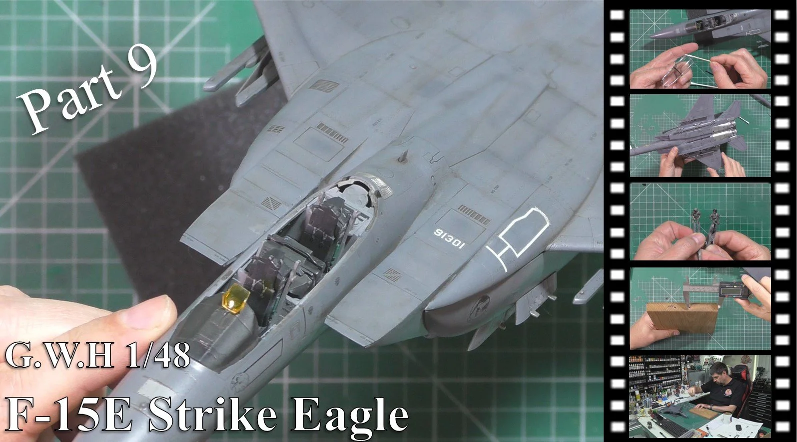 GWH 1/48 F-15E Strike Eagle Video Build Part 9