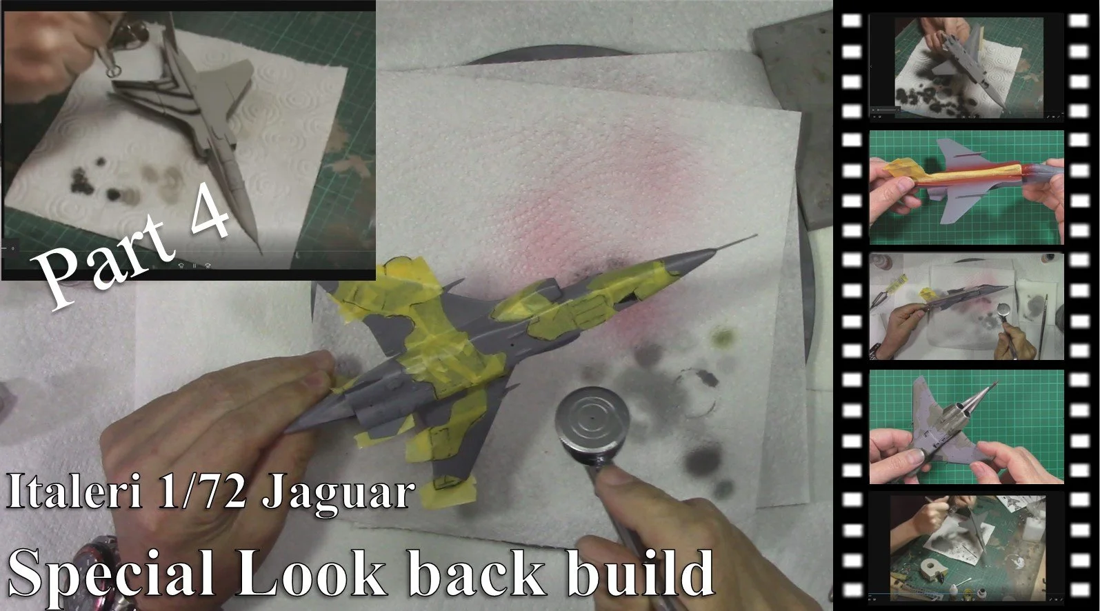 Italeri 1/72 Jaguar Video build Part 4