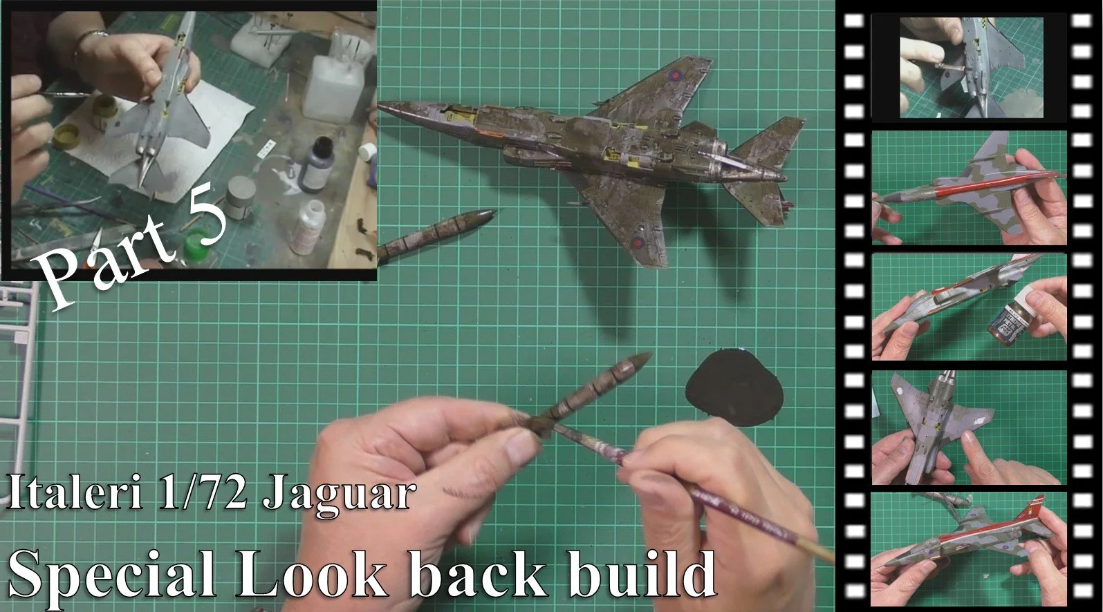 Italeri 1/72 Jaguar Video build Part 5