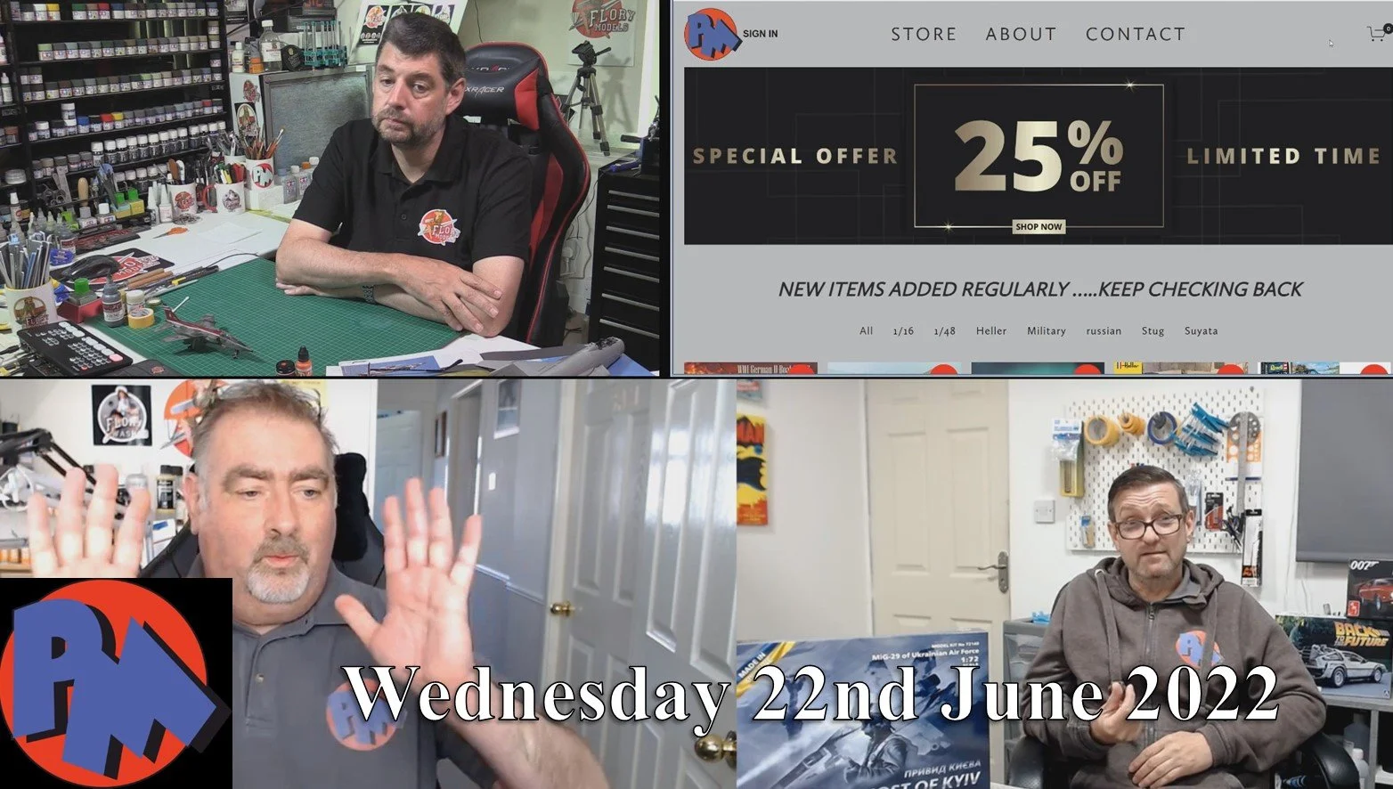 PM Models show 22nd June 2022