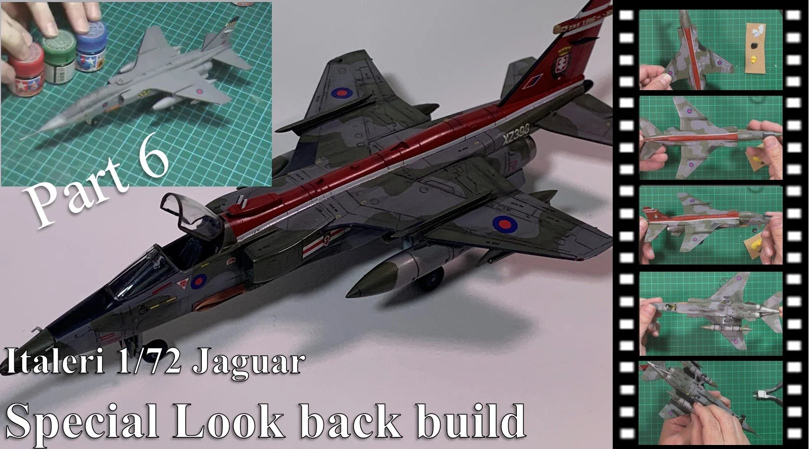 Italeri 1/72 Jaguar Video build Part 6