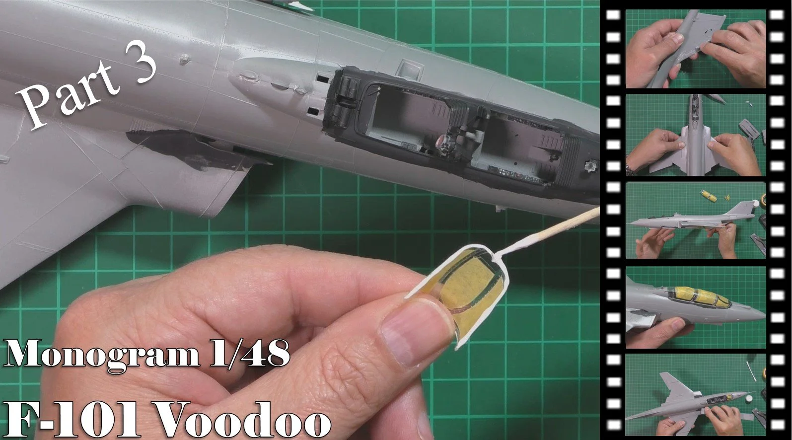 Monogram 1/48 Voodoo Video build Part 3