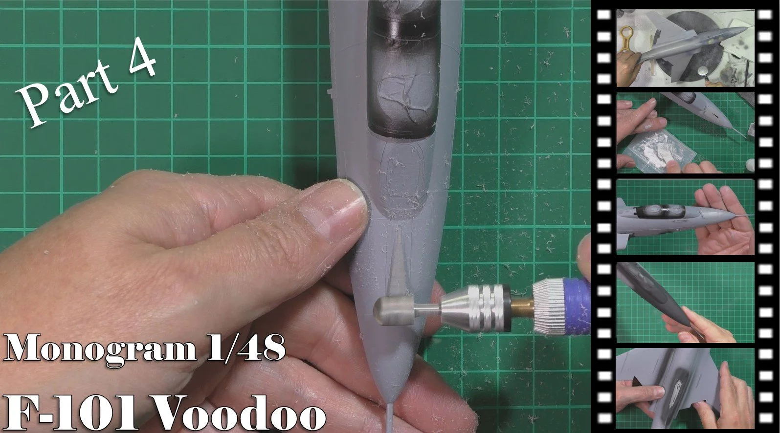 Monogram 1/48 Voodoo Video build Part 4