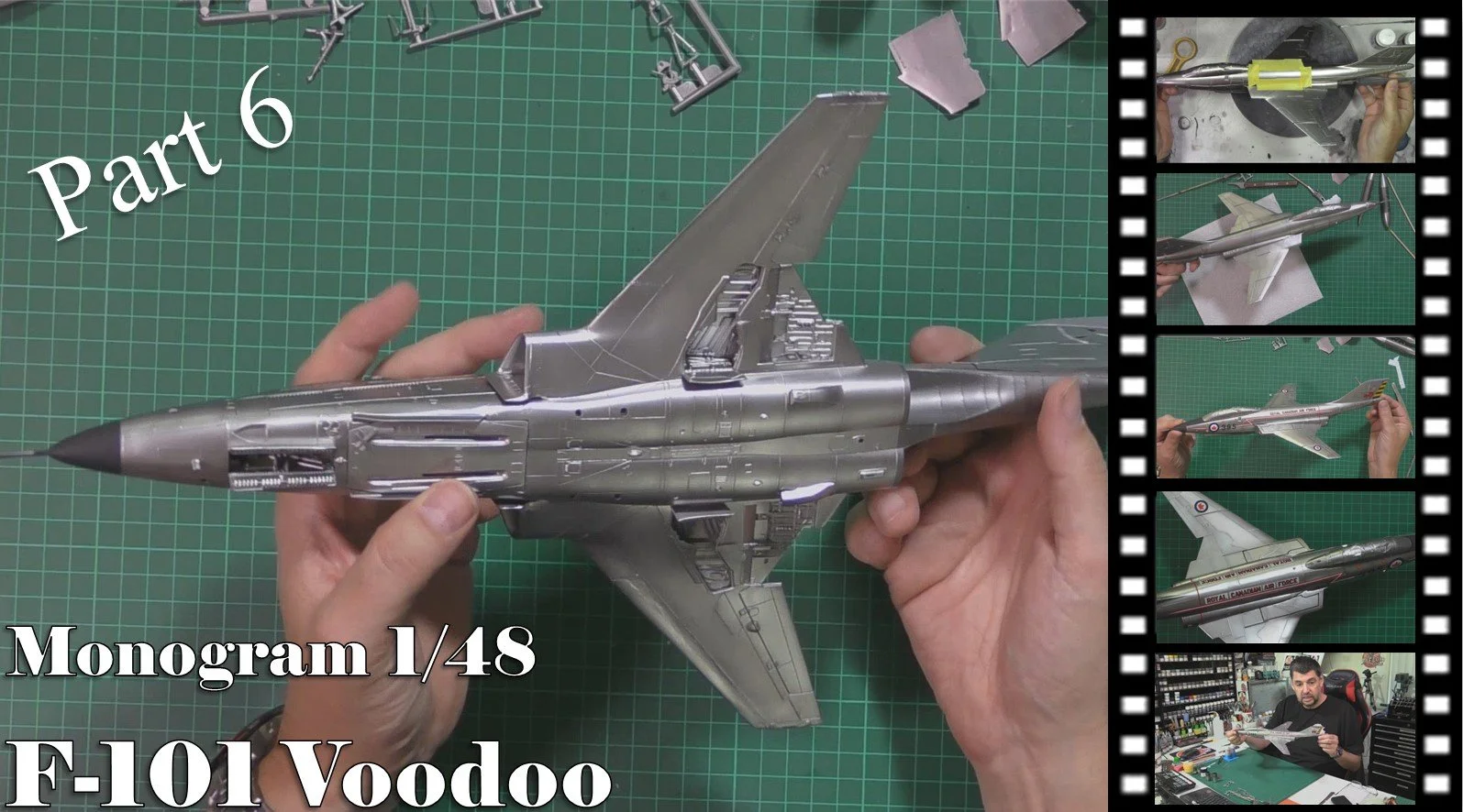 Monogram 1/48 Voodoo Video build Part 6