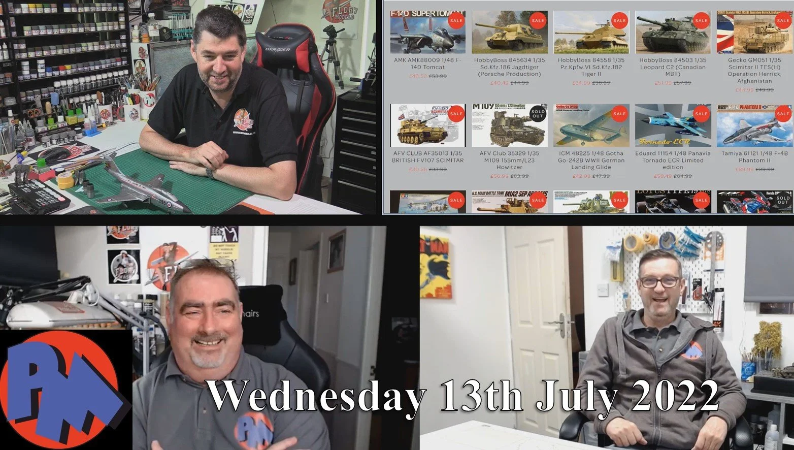 PM Models show 13th July 2022