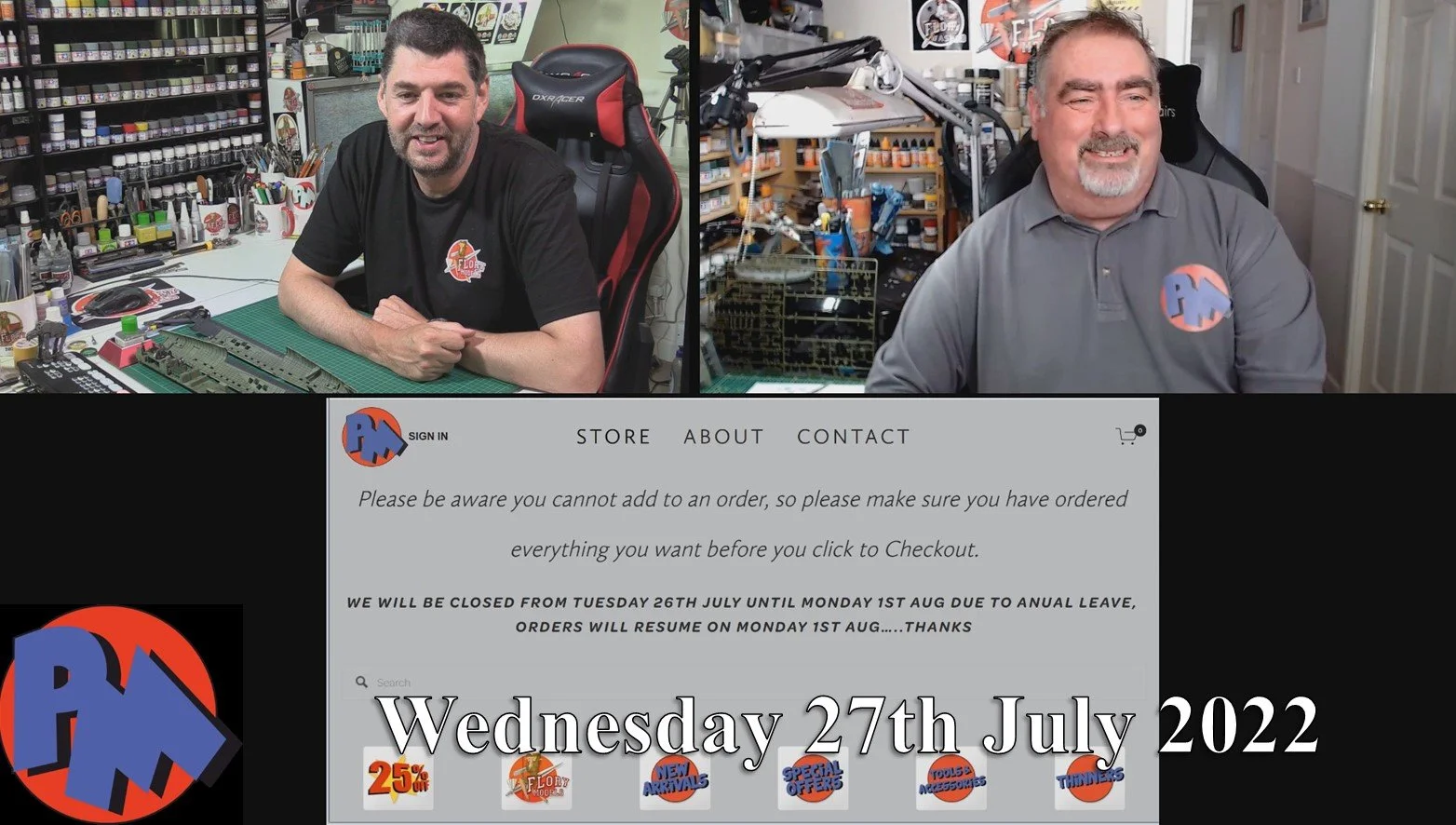 PM Models show 27th July 2022