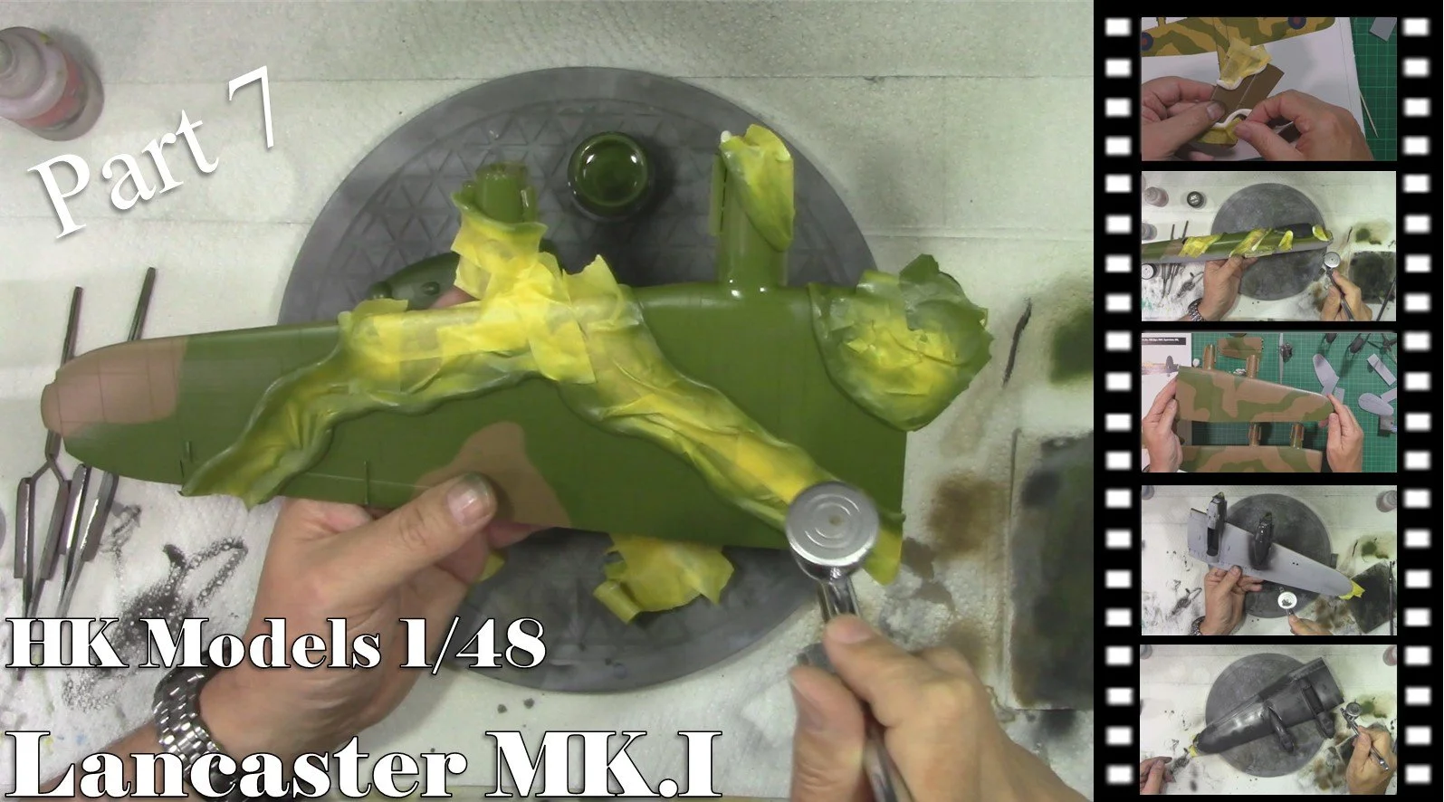 HK Models 1/48 Lancaster Mk.I build Part 7