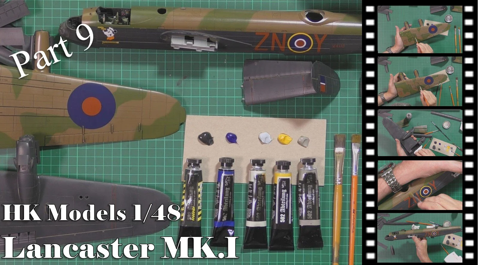 HK Models 1/48 Lancaster Mk.I build Part 9