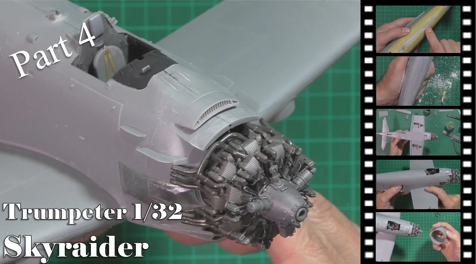 Trumpeter 1/32 Skyraider build Part 4