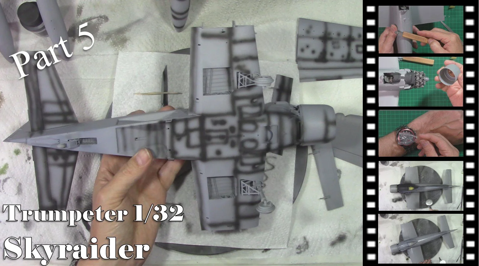 Trumpeter 1/32 Skyraider build Part 5