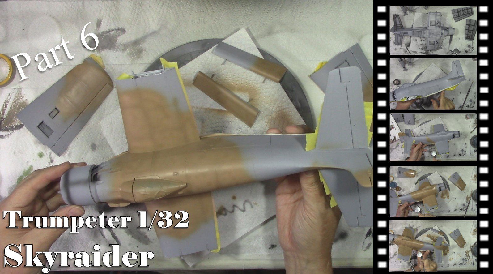 Trumpeter 1/32 Skyraider build Part 6