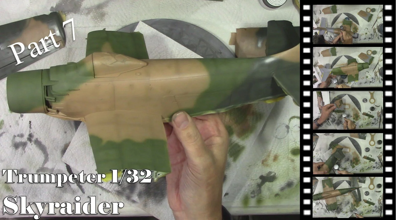 Trumpeter 1/32 Skyraider build Part 7