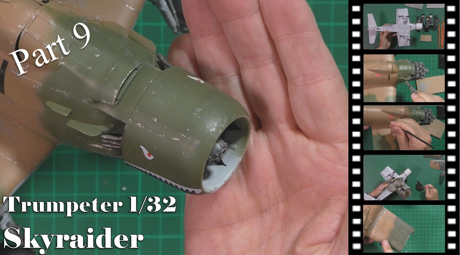 Trumpeter 1/32 Skyraider build Part 9