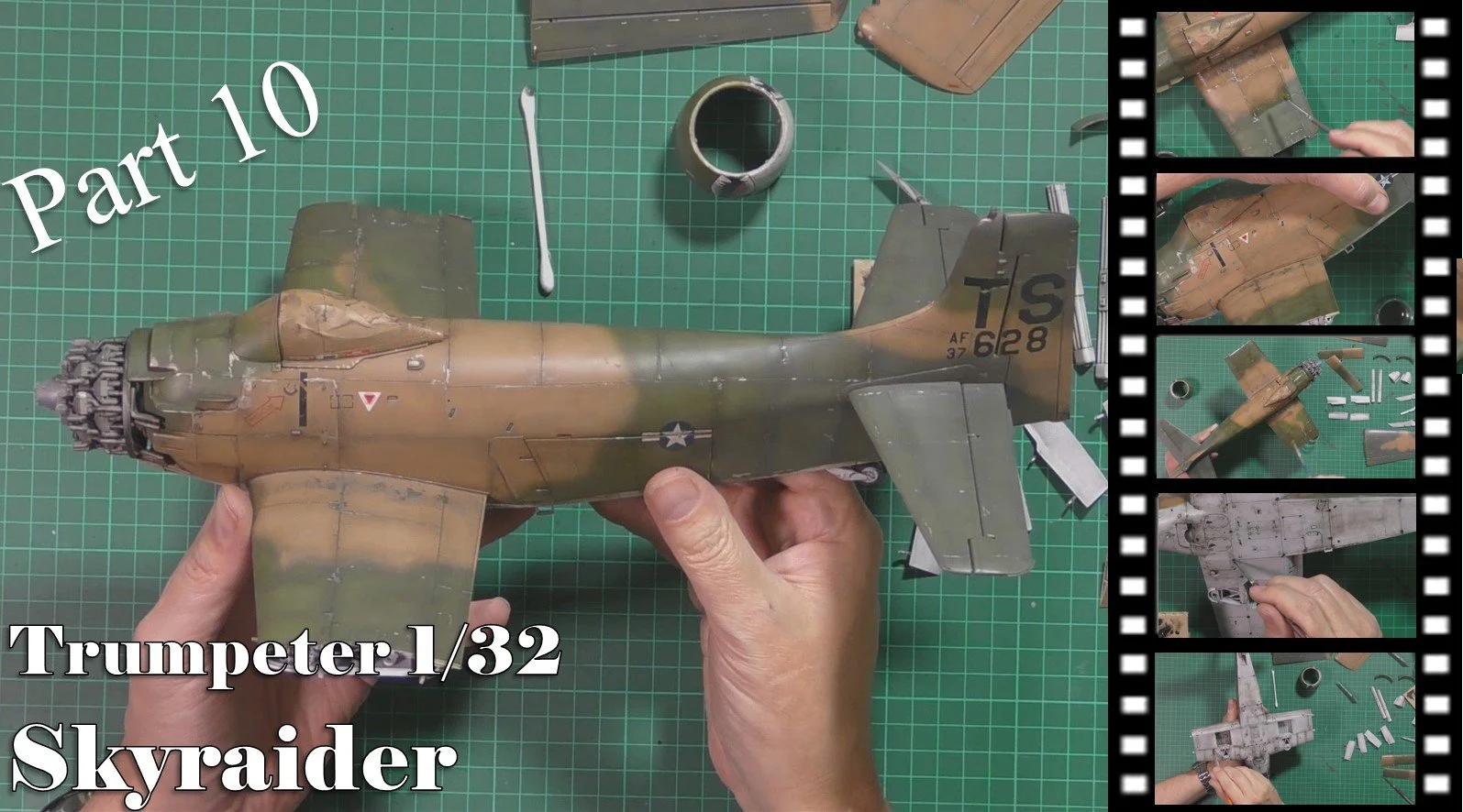 Trumpeter 1/32 Skyraider build Part 10