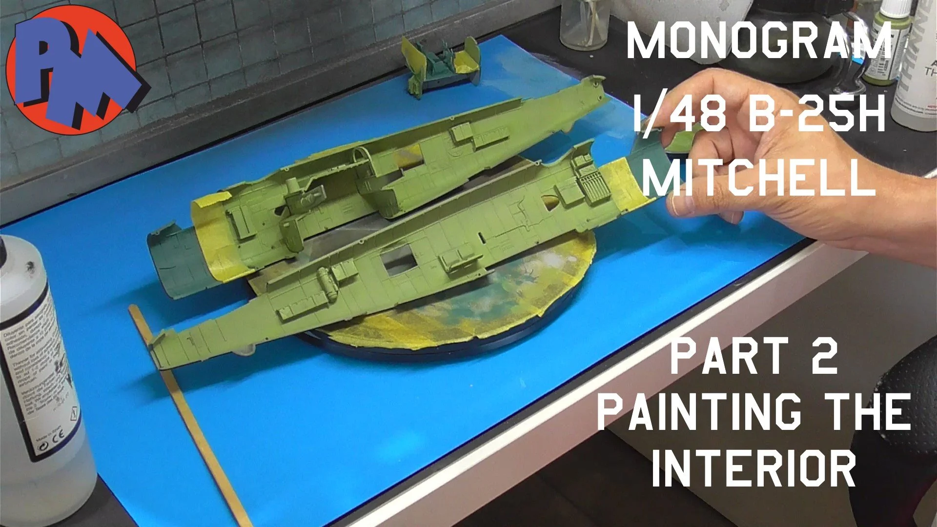 Monogram 1/48 B-25H Part 2