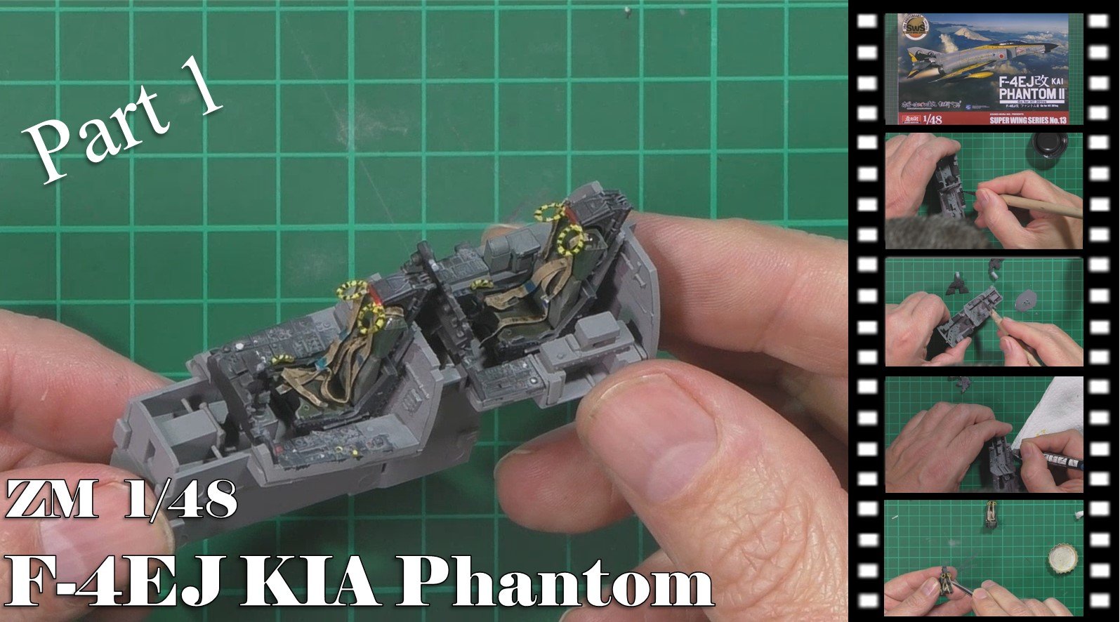 ZM 1/48 F 4EJ Phantom KIA Video Build