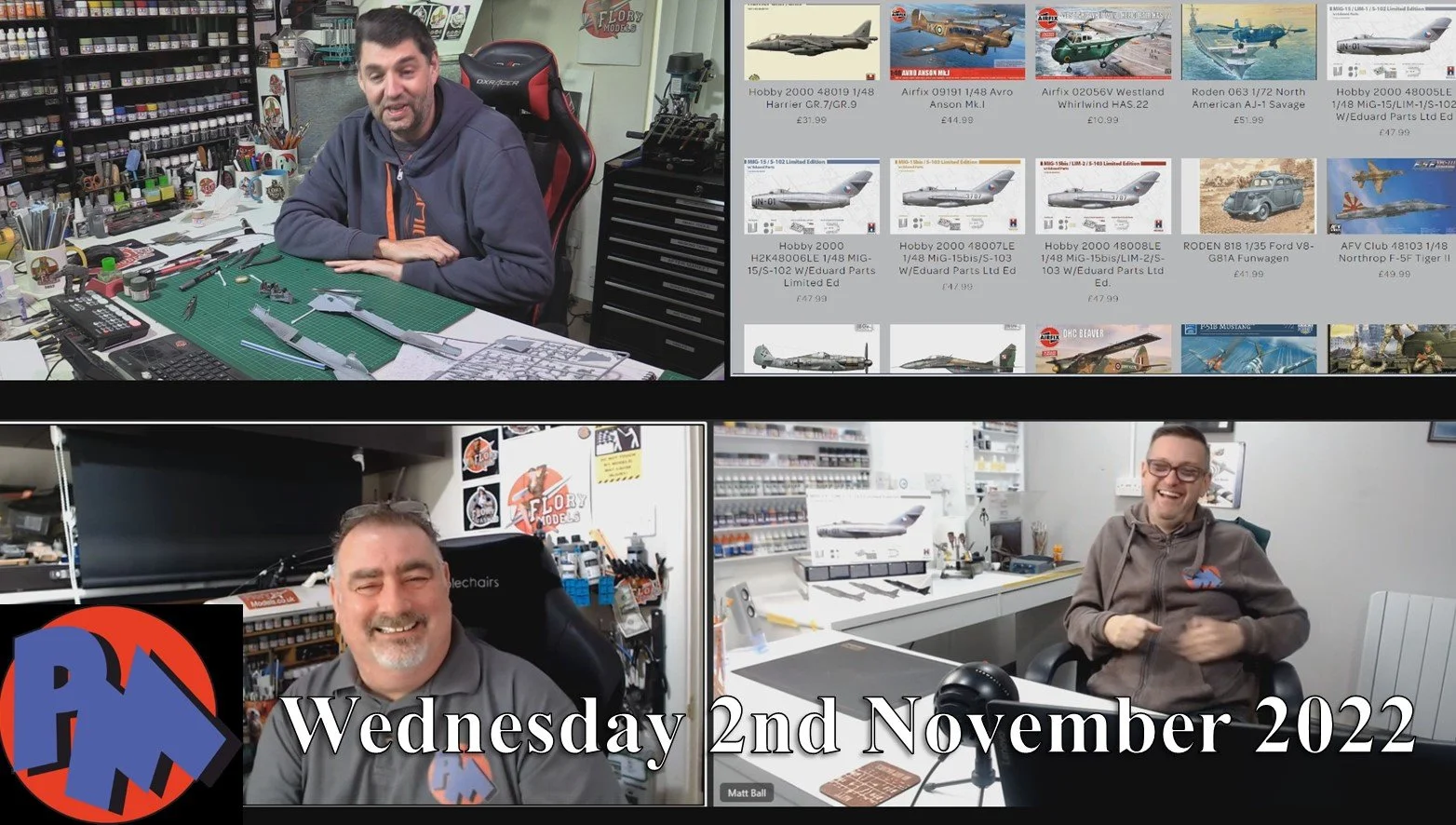 PM Models show 2nd November 2022