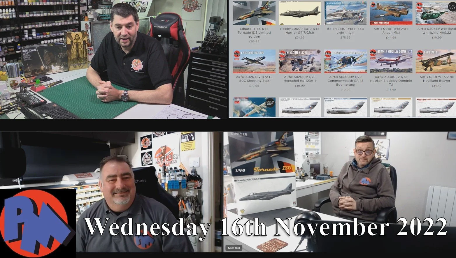 PM Models show 16th November 2022