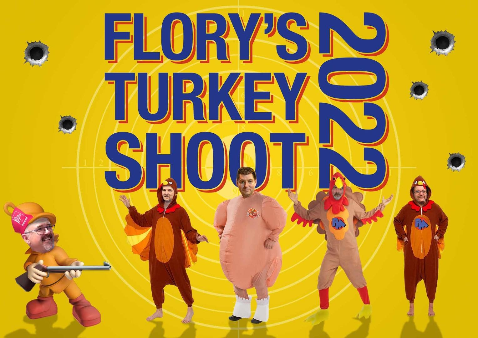 Live Turkey Shoot Show 7:30pm 24th November 2022