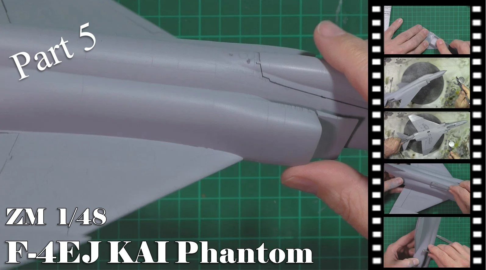 ZM 1/48 F 4EJ Phantom KAI Video Build Part 5