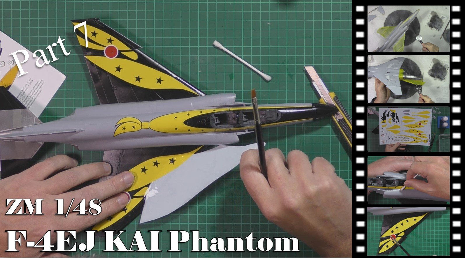 ZM 1/48 F 4EJ Phantom Part 7 Video Build