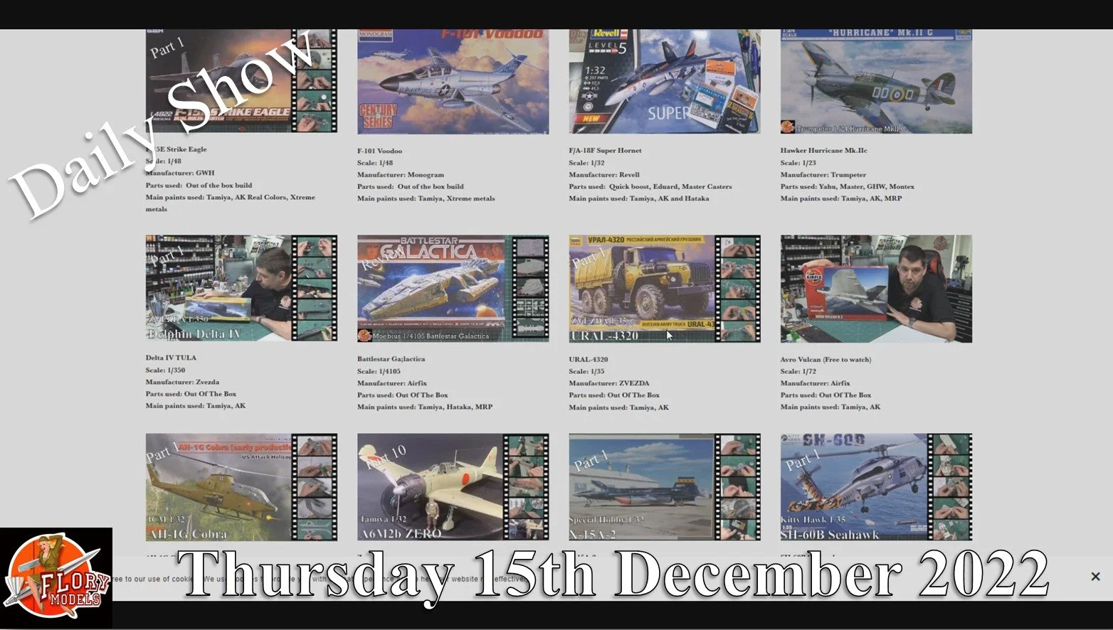 Daily Show Thursday 15th December 2022