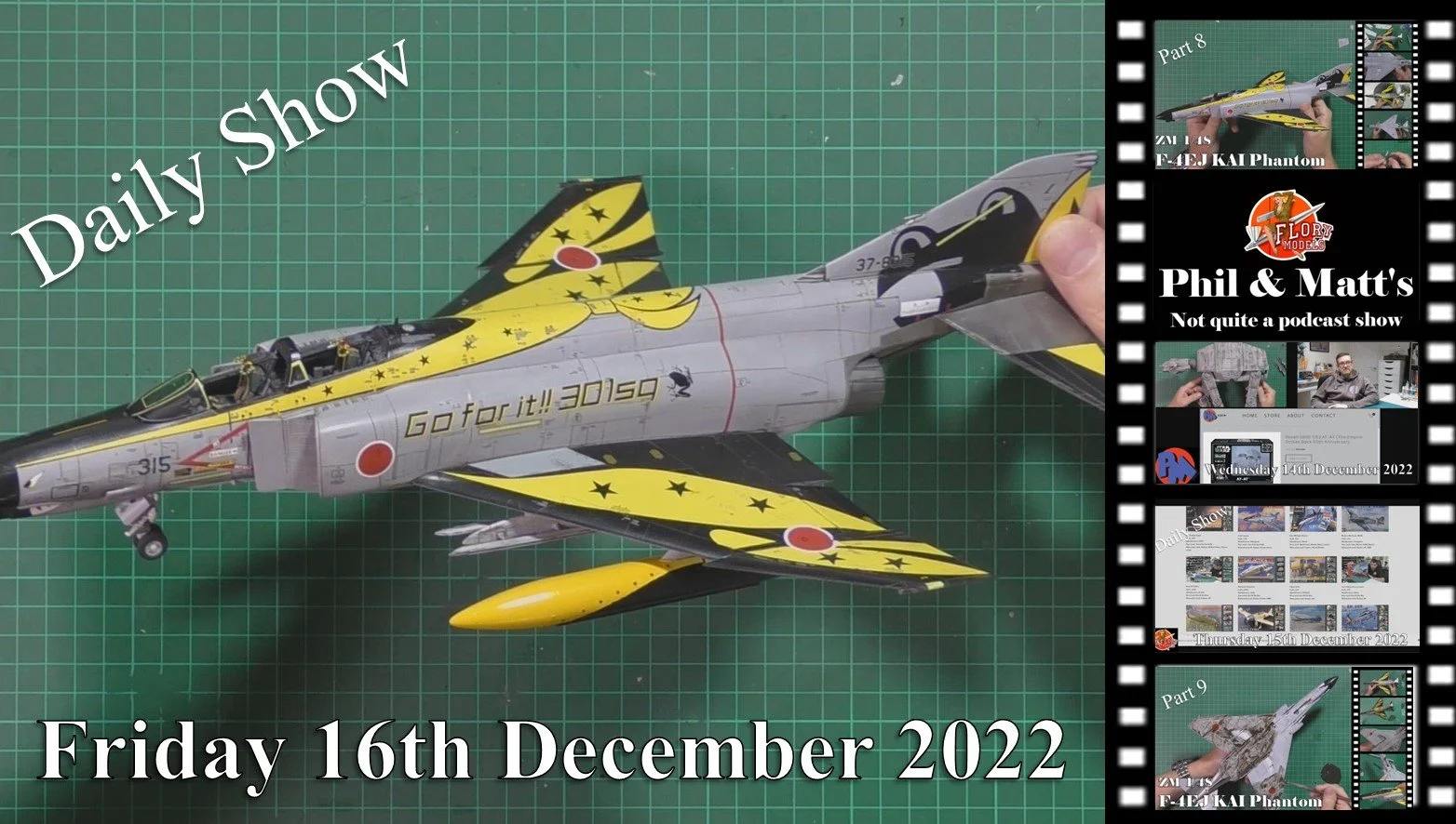 Flory Models Friday Show 16th December 2022