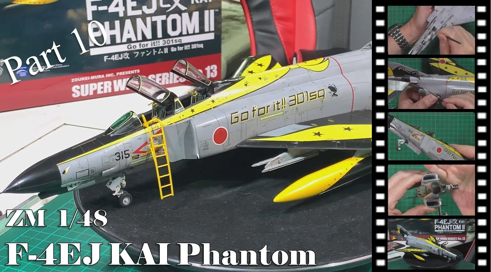 ZM 1/48 F-4EJ Phantom Part 10 Reveal