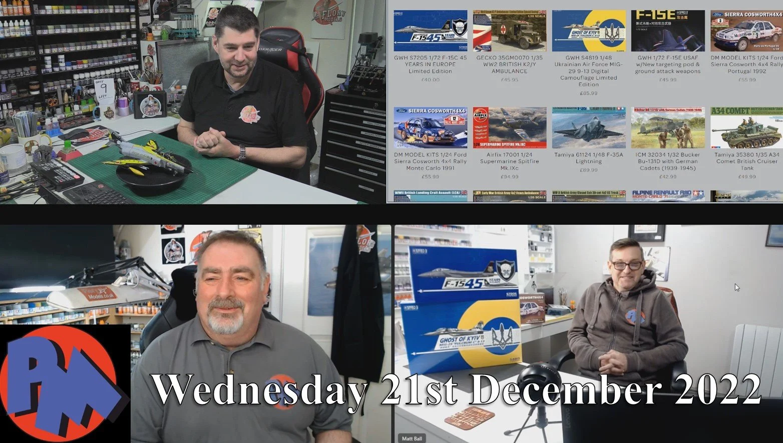 PM Models show 21st December 2022