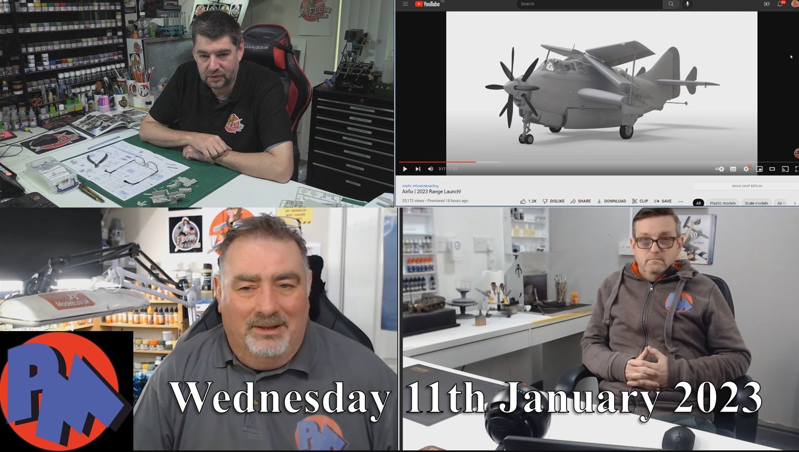 PM Models show 11th January 2023