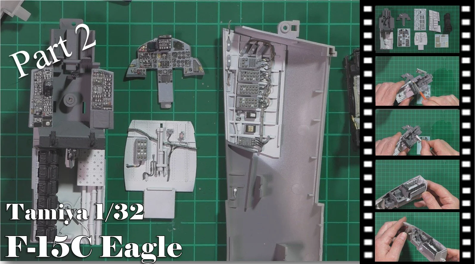 Tamiya 1/32 F-15C Part two (Quinta Studio's Detail set)